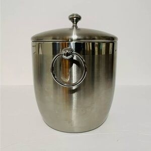 HOME Stainless Steel Ice Bucket Double Wall